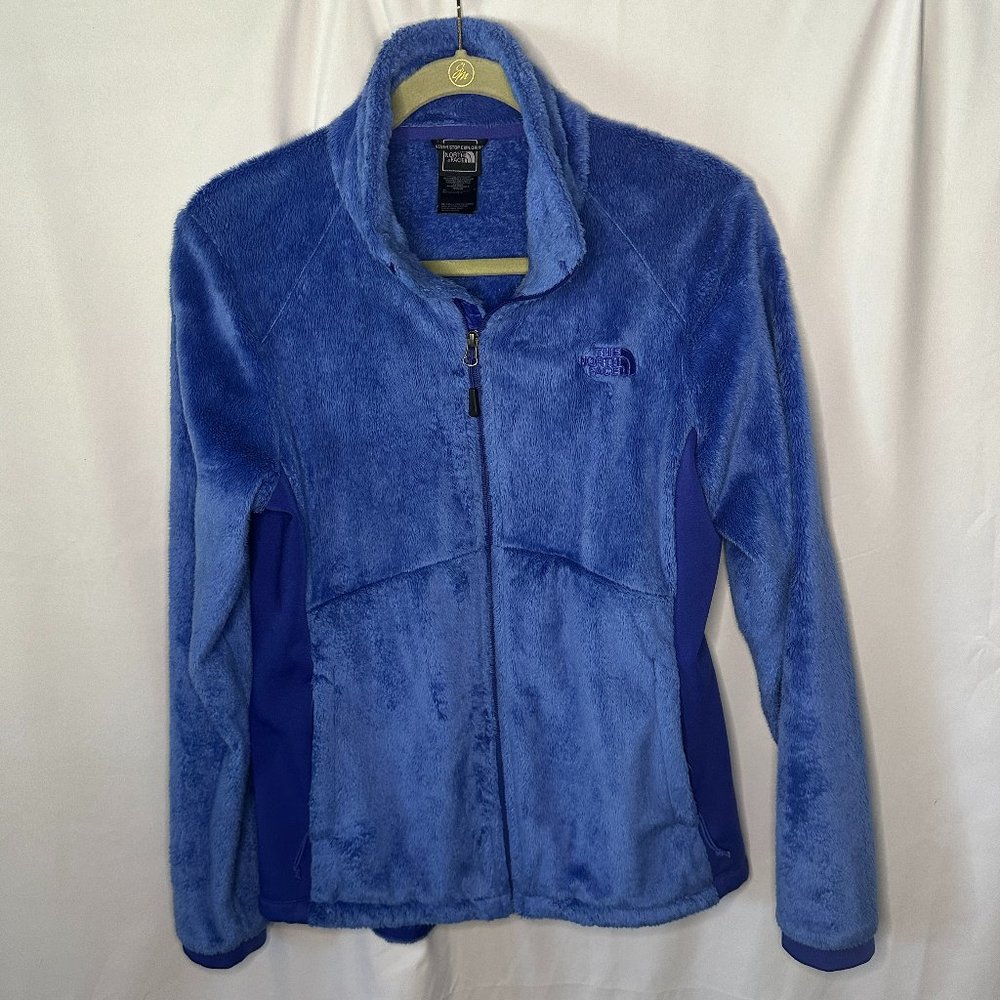 North Face Blue Osito Fleece Jacket